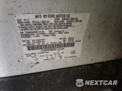Zdjęcie 13 z 13 samochodu: 2017 FORD TAURUS SEL VIN:1FAHP2E88HG117164 - miniatura