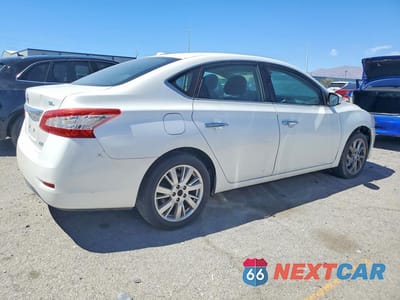 Trzecie zdjęcie samochodu z tyłu: 2014 NISSAN SENTRA SL VIN:3N1AB7AP0EL654240 - miniatura