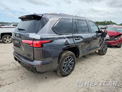 Trzecie zdjęcie samochodu z tyłu: 2026 TOYOTA SEQUOIA PLATINUM VIN:7SVAAABA7TX077138 - miniatura