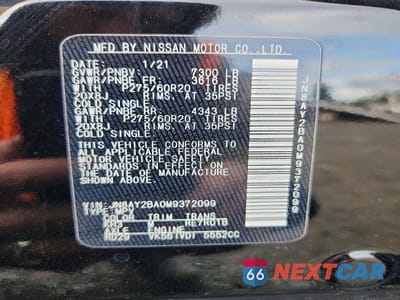 Zdjęcie 13 z 13 samochodu: 2021 NISSAN ARMADA SL VIN:JN8AY2BA0M9372099 - miniatura