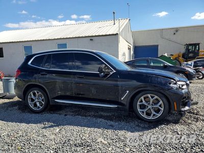 Czwarte zdjęcie samochodu z boku: 2021 BMW X3 XDRIVE30I VIN:5UXTY5C08M9F49768 - miniatura