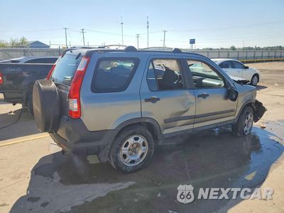 Trzecie zdjęcie samochodu z tyłu: 2006 HONDA CR-V LX VIN:SHSRD78536U433416 - miniatura