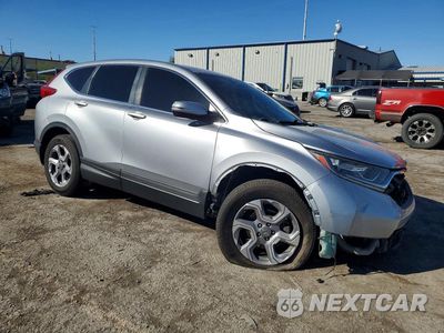 Czwarte zdjęcie samochodu z boku: 2019 HONDA CR-V EX VIN:7FARW2H56KE056941 - miniatura