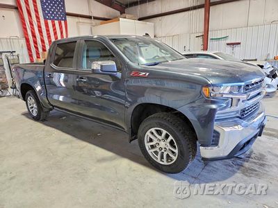 Czwarte zdjęcie samochodu z boku: 2020 CHEVROLET SILVERADO K1500 LT VIN:3GCUYDED1LG119012 - miniatura