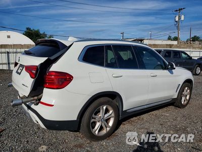 Trzecie zdjęcie samochodu z tyłu: 2021 BMW X3 XDRIVE30I VIN:5UXTY5C01M9E20819 - miniatura