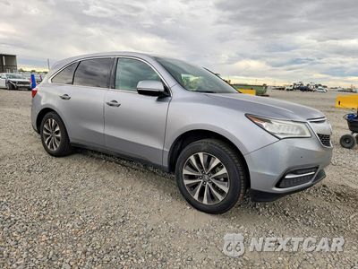 Czwarte zdjęcie samochodu z boku: 2016 ACURA MDX TECHNOLOGY VIN:5FRYD4H45GB046651 - miniatura