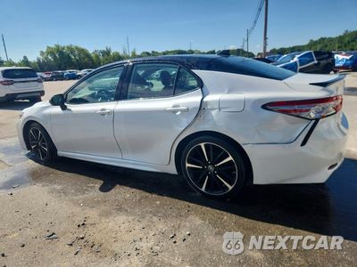Drugie zdjęcie samochodu z przodu: 2019 TOYOTA CAMRY XSE VIN:4T1B61HK9KU277692 - miniatura