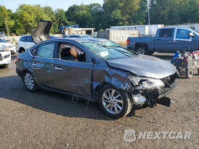 Czwarte zdjęcie samochodu z boku: 2015 NISSAN SENTRA FE+ S VIN:3N1AB7AP0FY353178 - miniatura