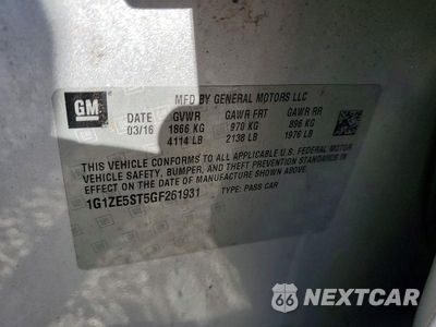 Zdjęcie 12 z 12 samochodu: 2016 CHEVROLET MALIBU LT VIN:1G1ZE5ST5GF261931 - miniatura