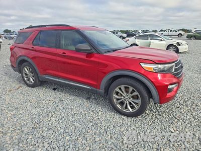 Czwarte zdjęcie samochodu z boku: 2020 FORD EXPLORER XLT VIN:1FMSK8DH8LGB01750 - miniatura