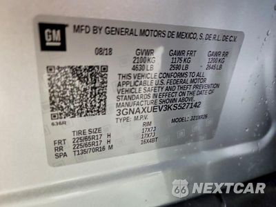 Zdjęcie 13 z 13 samochodu: 2019 CHEVROLET EQUINOX LT VIN:3GNAXUEV3KS527142 - miniatura
