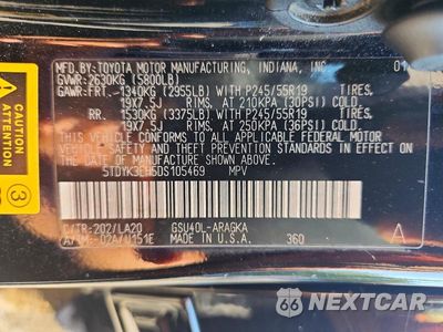Zdjęcie 13 z 13 samochodu: 2013 TOYOTA HIGHLANDER LIMITED VIN:5TDYK3EH5DS105469 - miniatura