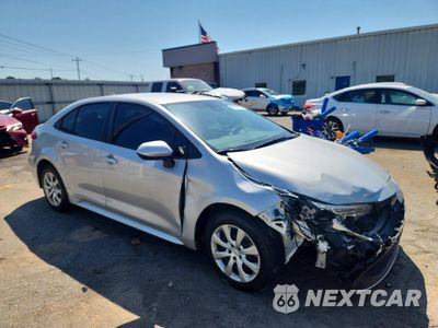 Czwarte zdjęcie samochodu z boku: 2022 TOYOTA COROLLA LE VIN:5YFEPMAE5NP289697 - miniatura
