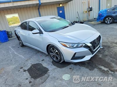 Czwarte zdjęcie samochodu z boku: 2021 NISSAN SENTRA SV VIN:3N1AB8CVXMY294932 - miniatura