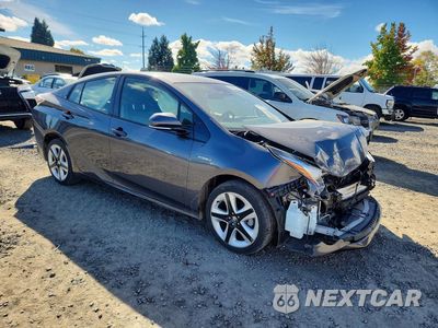 Czwarte zdjęcie samochodu z boku: 2017 TOYOTA PRIUS THREE TOURING VIN:JTDKARFU2H3042409 - miniatura