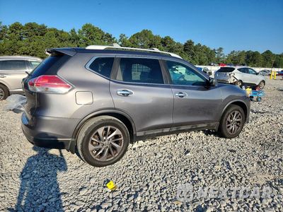 Trzecie zdjęcie samochodu z tyłu: 2016 NISSAN ROGUE SL VIN:5N1AT2MT1GC876754 - miniatura