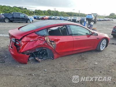 Trzecie zdjęcie samochodu z tyłu: 2021 TESLA MODEL 3 VIN:5YJ3E1EA6MF978385 - miniatura