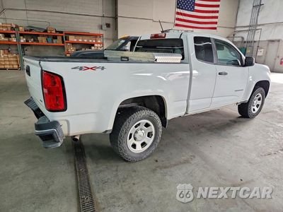 Trzecie zdjęcie samochodu z tyłu: 2021 CHEVROLET COLORADO VIN:1GCHTBEN1M1190210 - miniatura