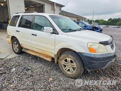 Czwarte zdjęcie samochodu z boku: 2003 HONDA PILOT EXL VIN:2HKYF18713H598230 - miniatura