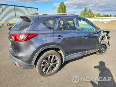 Trzecie zdjęcie samochodu z tyłu: 2016 MAZDA CX-5 GT VIN:JM3KE4DY7G0903345 - miniatura