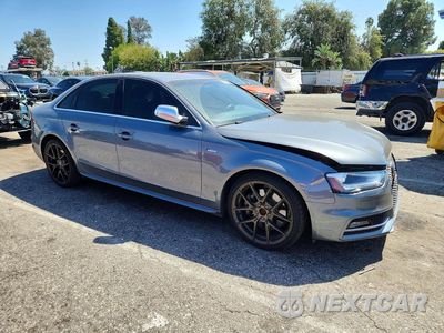 Czwarte zdjęcie samochodu z boku: 2014 AUDI S4 PREMIUM PLUS VIN:WAUBGAFL5EA027253 - miniatura