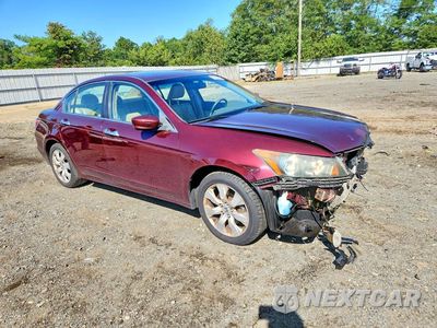 Czwarte zdjęcie samochodu z boku: 2008 HONDA ACCORD EXL VIN:1HGCP36878A048853 - miniatura