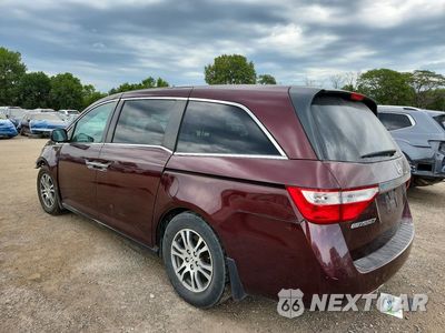Drugie zdjęcie samochodu z przodu: 2012 HONDA ODYSSEY EXL VIN:5FNRL5H68CB132899 - miniatura