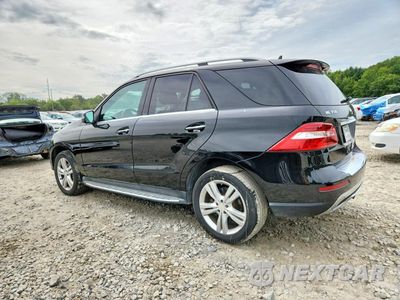 Drugie zdjęcie samochodu z przodu: 2012 MERCEDES-BENZ ML 350 4MATIC VIN:4JGDA5HB7CA065939 - miniatura