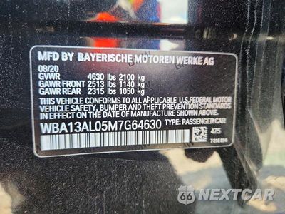 Zdjęcie 13 z 13 samochodu: 2021 BMW M235XI VIN:WBA13AL05M7G64630 - miniatura