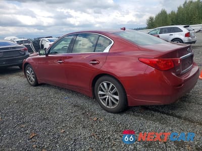 Drugie zdjęcie samochodu z przodu: 2015 INFINITI Q50 PREMIUM VIN:JN1BV7AR6FM402268 - miniatura