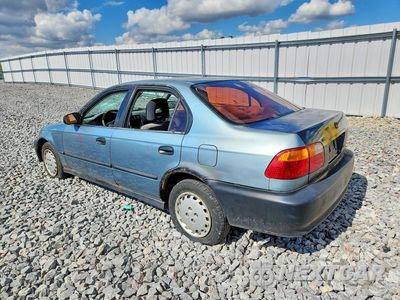 Drugie zdjęcie samochodu z przodu: 1999 HONDA CIVIC LX VIN:1HGEJ667XXL051221 - miniatura