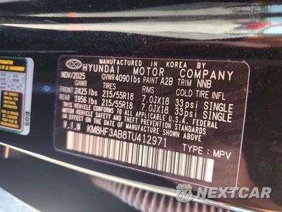 Zdjęcie 12 z 12 samochodu: 2026 HYUNDAI KONA SEL SPORT VIN:KM8HF3AB8TU412971 - miniatura
