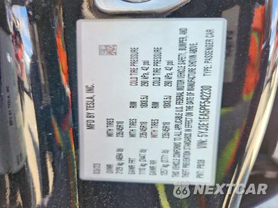 Zdjęcie 12 z 12 samochodu: 2023 TESLA MODEL 3 VIN:5YJ3E1EA5PF542230 - miniatura