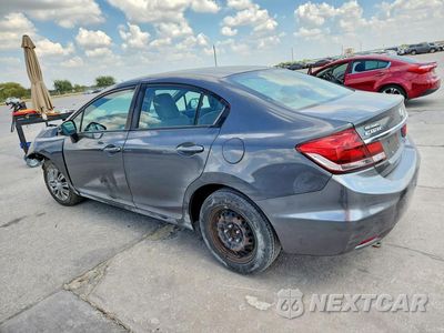 Drugie zdjęcie samochodu z przodu: 2013 HONDA CIVIC LX VIN:2HGFB2F55DH525304 - miniatura