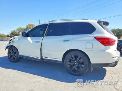 Drugie zdjęcie samochodu z przodu: 2017 NISSAN PATHFINDER PLATINUM VIN:5N1DR2MN9HC660052 - miniatura