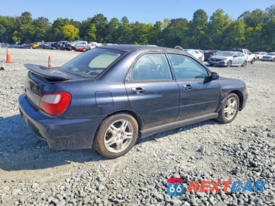 Trzecie zdjęcie samochodu z tyłu: 2002 SUBARU IMPREZA WRX VIN:JF1GD29672G521772 - miniatura
