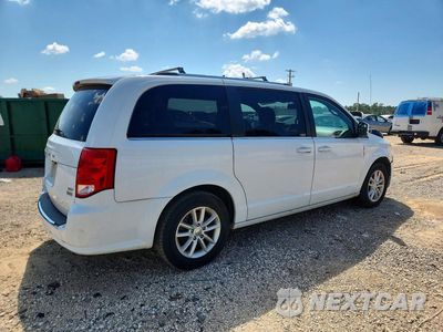 Trzecie zdjęcie samochodu z tyłu: 2018 DODGE GRAND CARAVAN SXT VIN:2C4RDGCG7JR328262 - miniatura