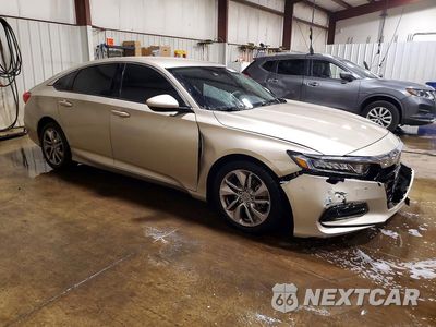 Czwarte zdjęcie samochodu z boku: 2018 HONDA ACCORD LX VIN:1HGCV1F11JA251434 - miniatura