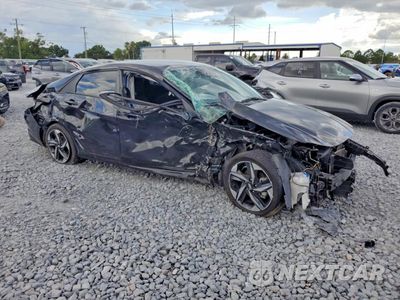 Czwarte zdjęcie samochodu z boku: 2023 HYUNDAI ELANTRA SEL VIN:KMHLS4AG9PU413110 - miniatura