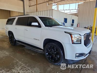 Czwarte zdjęcie samochodu z boku: 2020 GMC YUKON XL K1500 SLT VIN:1GKS2GKC1LR291549 - miniatura