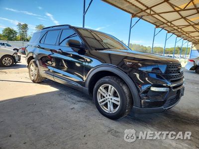 Czwarte zdjęcie samochodu z boku: 2020 FORD EXPLORER XLT VIN:1FMSK7DH3LGD17533 - miniatura