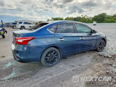 Trzecie zdjęcie samochodu z tyłu: 2017 NISSAN SENTRA SV VIN:3N1AB7AP2HL642692 - miniatura