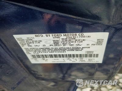 Zdjęcie 12 z 12 samochodu: 2011 FORD F150 SUPER CAB VIN:1FTFX1EF3BFC33041 - miniatura