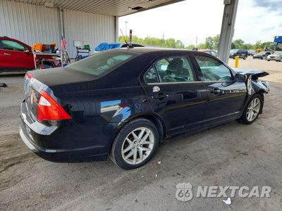 Trzecie zdjęcie samochodu z tyłu: 2010 FORD FUSION SEL VIN:3FAHP0JA4AR266652 - miniatura