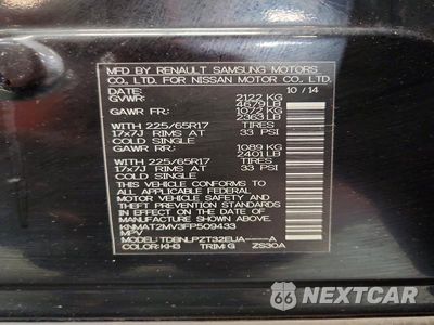 Zdjęcie 13 z 13 samochodu: 2015 NISSAN ROGUE S VIN:KNMAT2MV3FP509433 - miniatura