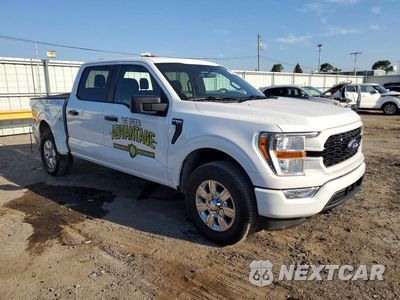 Czwarte zdjęcie samochodu z boku: 2021 FORD F150 SUPERCREW VIN:1FTEW1EP9MFB25498 - miniatura