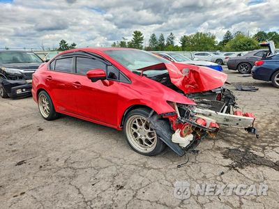 Czwarte zdjęcie samochodu z boku: 2015 HONDA CIVIC SI VIN:2HGFB6E57FH709901 - miniatura