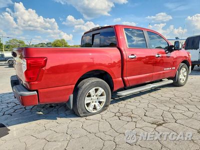 Trzecie zdjęcie samochodu z tyłu: 2018 NISSAN TITAN SV VIN:1N6AA1E57JN535372 - miniatura