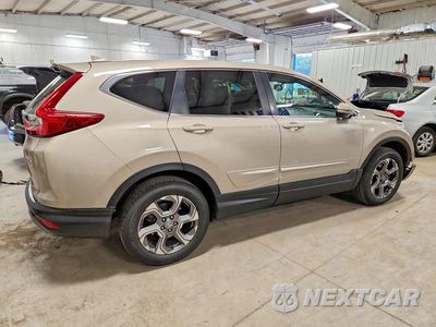 Trzecie zdjęcie samochodu z tyłu: 2017 HONDA CR-V EXL VIN:5J6RW2H89HL072489 - miniatura