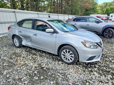 Czwarte zdjęcie samochodu z boku: 2019 NISSAN SENTRA SV VIN:3N1AB7AP7KY229290 - miniatura